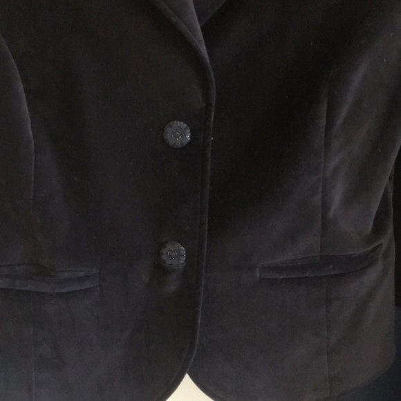 Caslon Black Velvet Blazer - Picture 3 of 7